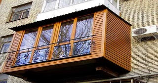 Внешняя отделка балкона Йошкар-Ола цена от 1055 руб. м/2.